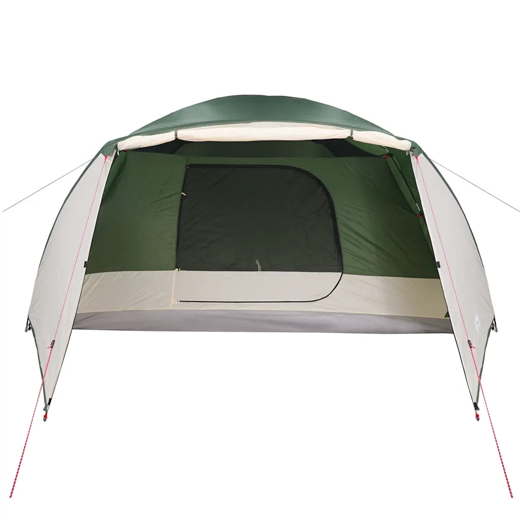 Tenda da Campeggio a Cupola per 6 Persone Verde Impermeabile 94418