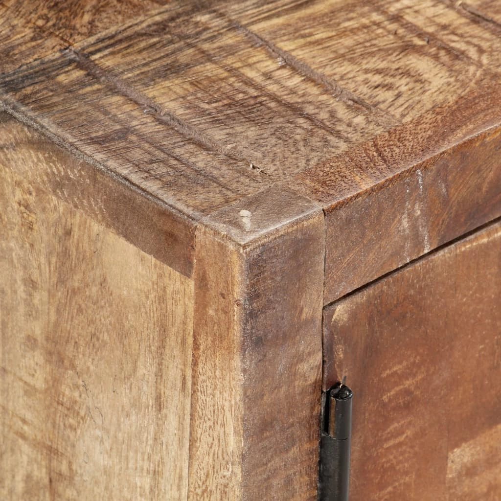 Mobile TV multimediale scaffale TV mobile TV sala da pranzo soggiorno camera da letto 120 x 30 x 40 cm legno massello di recupero marrone 02_0025824