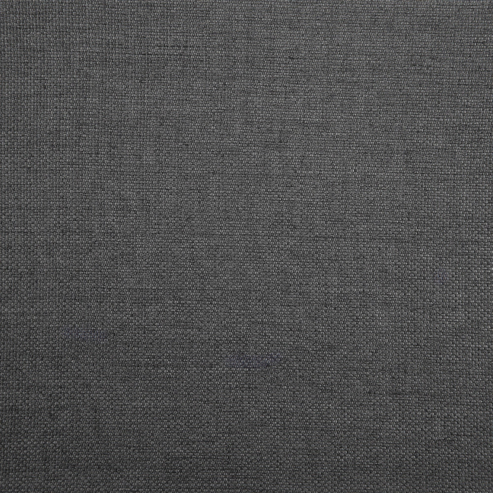 Letto continentale singolo da 90 x 200 in tessuto grigio con materasso contemporaneo