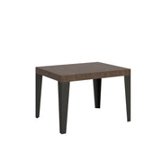Tavolo allungabile 80x120/204 cm Flame telaio Antracite - Noce