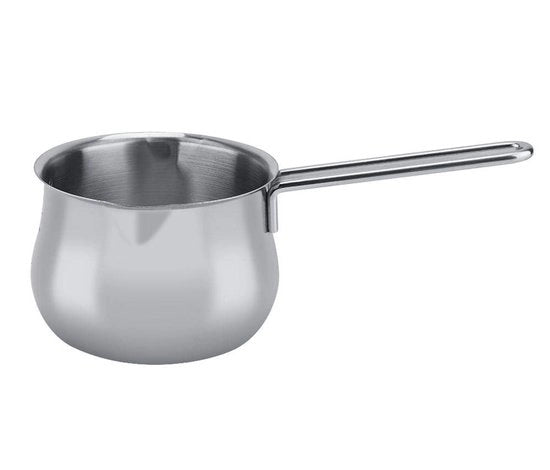 Pentola a induzione 800ml - Acciaio inossidabile - Cucina elettrica - Pentola per latte - Pentola per burro/chocolate - Accessori da cucina - 23x8,5 cm - Pentola per latte