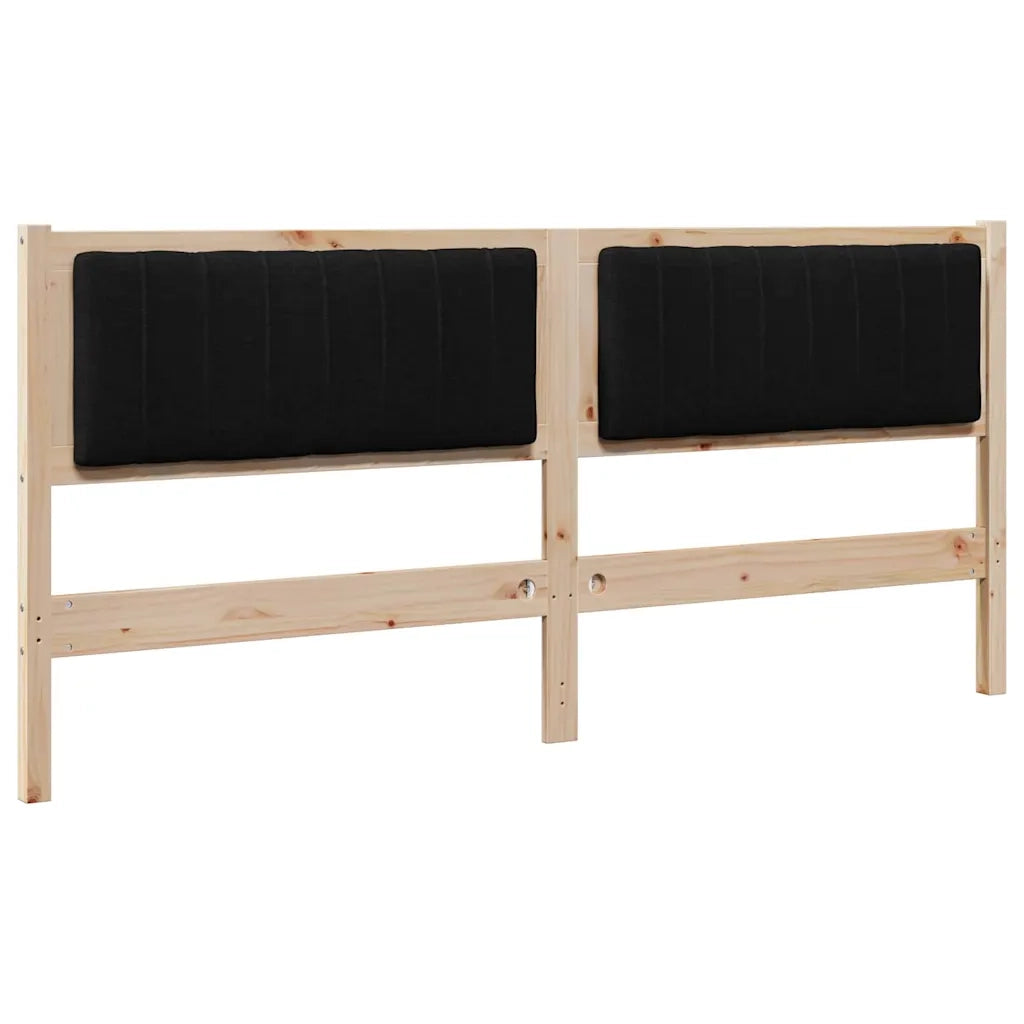 Testiera | Testata imbottita con Testiera | Testata Marrone 180 cm Pino massello