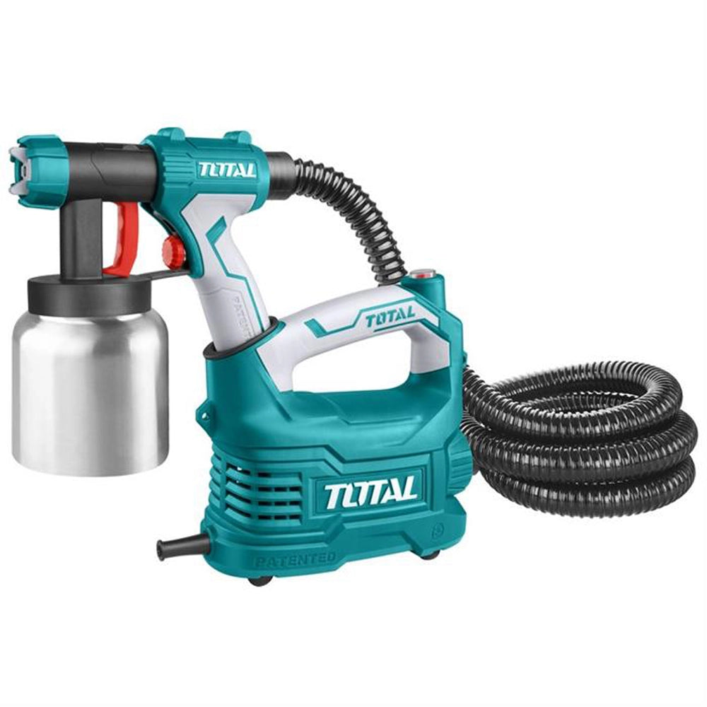 PISTOLA VERNICIATORE A SPRUZZO AEROGRAFO ELETTRICO 500W TOTAL