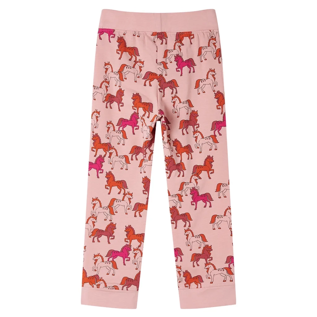 Pigiama per Bambini a Maniche Lunghe Rosa Chiaro 104 13755