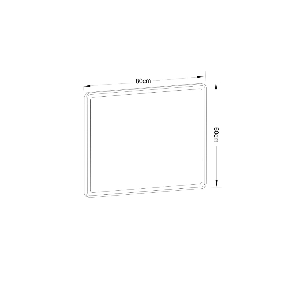 Specchio LED da bagno dimmerabile con funzione antiappannamento