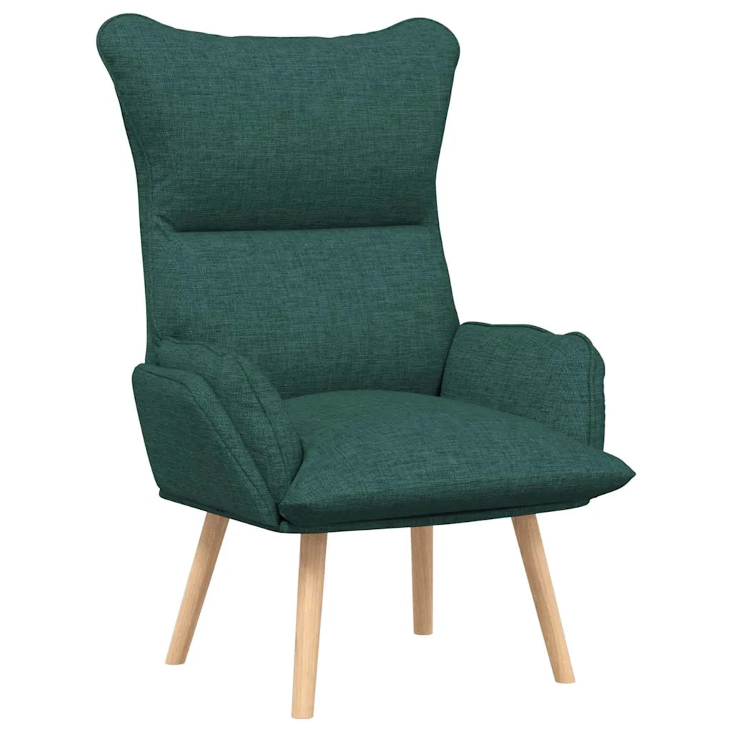 poltrona Verde Scuro 69 x 74 x 93 cm Tessuto e compensato 42001870