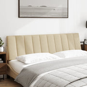 Cuscino Testiera Hanko Crema 180 cm in Tessuto 4019182