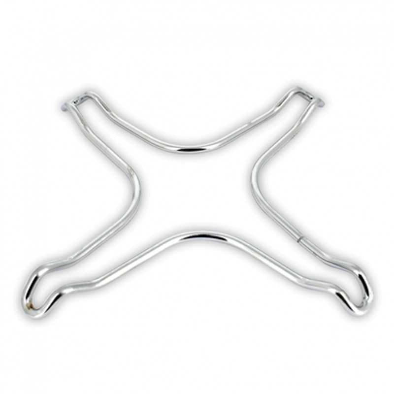 RIDUZIONE PICCOLA FUOCO CAFFETTIERA 4 PUNTE CROMATO L.130MM UNIVERSALE - UNIVERSALE