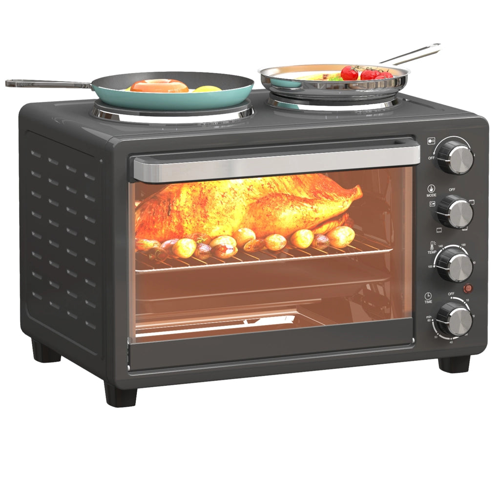 Forno Tostapane 28L ¨C zephmum ¨C 2600W Nero