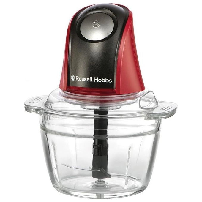 Russell Hobbs 27130-56 tritaverdure elettrico 0,5 L 200 W Nero, Rosso, Trasparente