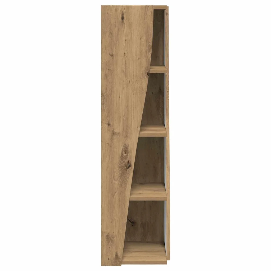 Mobile angolare Rovere artigianale 27,5x27x102cm