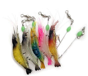 Lampara a luce intensa per pesca notturna - Aletta in acciaio inossidabile - Lunghezza 9 cm - Visse aas - Apparecchio luminoso per pesca con l'amo
