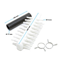 HJB-280 Ossigenatore acquario 280 l/min, Aeratore laghetto con funzione multi-speed