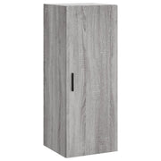 Armadietto a Muro | Mobile a Parete Grigio Sonoma 34,5x34x90 cm