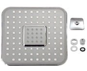Soffione doccia x bagno quadrato moderno effetto pioggia 15 x 15 CM Art. 59162
