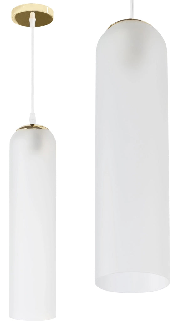 Lampada Pensile Vetrata White Gold APP665-1CP