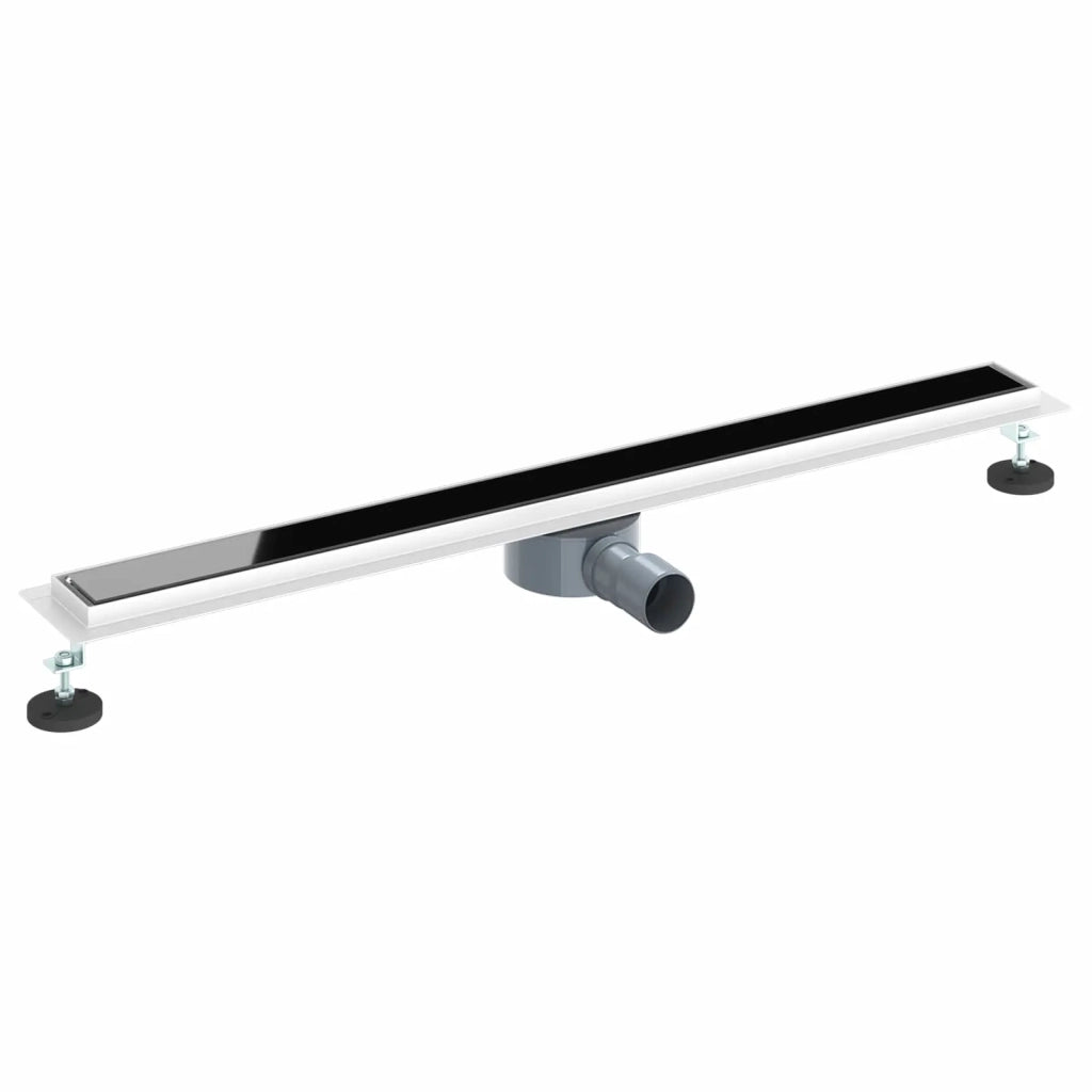 Scarico doccia con copertura in vetro e sifone a 360° 90 cm 42015977