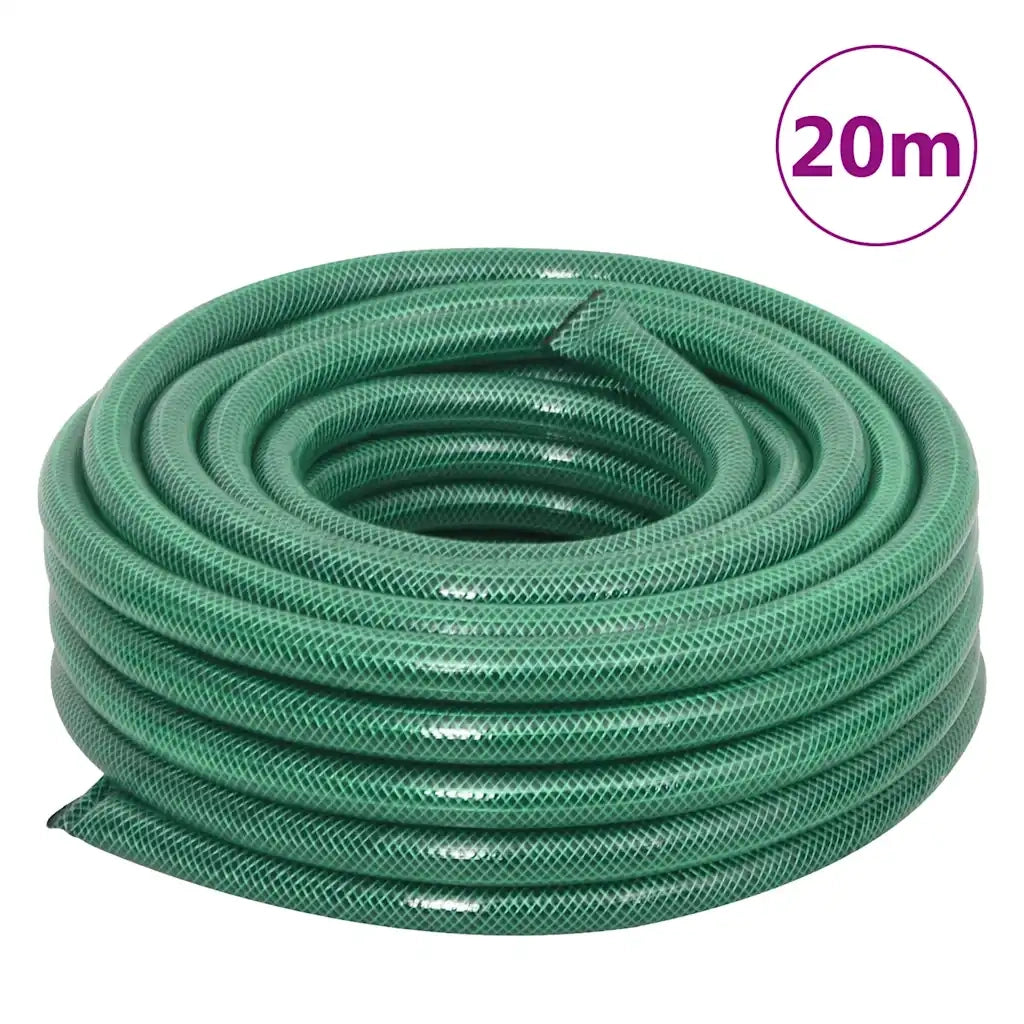 Avvolgitubo Autonomo Verde con Set Raccordi Tubo 0,75" 20 m PVC