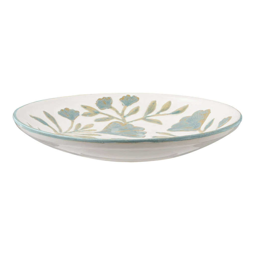 Vassoio Tray, Bianco, Ceramica, 35,5x35,5x5 cm
