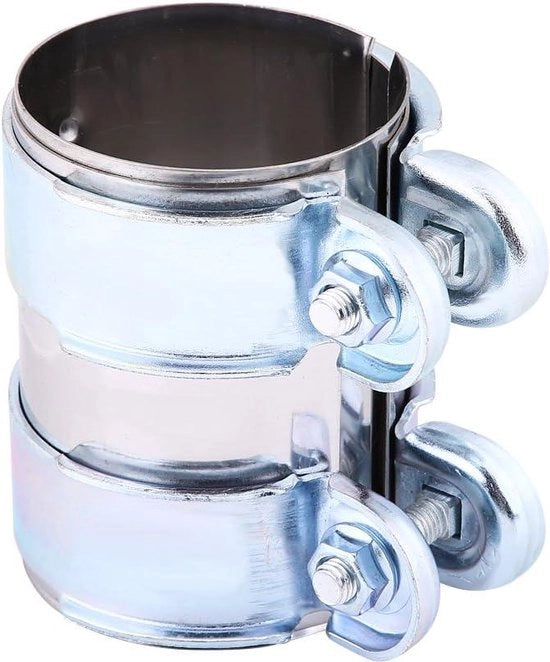 Sistema di scarico in alluminio inossidabile da 25 pollici - Banda di fissaggio - Leggero e duraturo - Banda di scarico per turbo - Connettori per tubo di silenziatore - Con bocchette