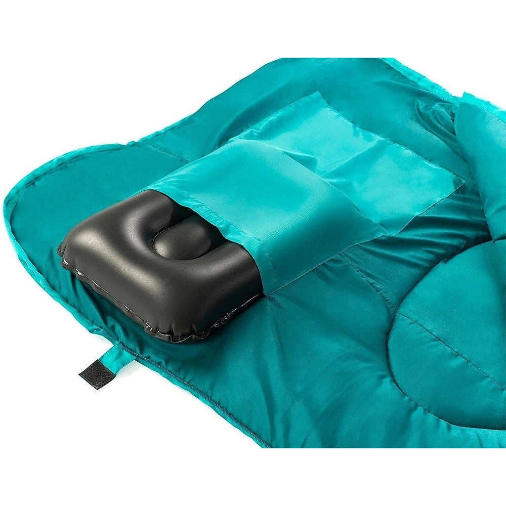 Trade Shop - Sacco A Pelo Evade 5 Coperta 205x90 Cm Borsa Per Trasporto Chiusura A Zip 68101 -