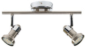 Plafoniera Candellux Arkon 92-59581 2xGU10 cromo in metallo