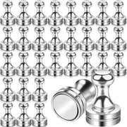 32 pezzi di magneti forti, 12 mm x 16 mm neodimio extra piccoli per lavagne, lavagne bianche, frigoriferi, lavagne da attacchi, lavagne da appunti, scrivanie