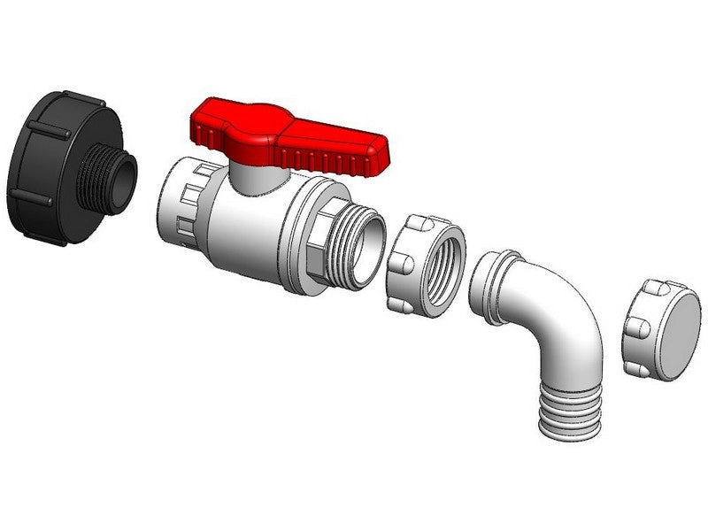 Kit di Connessione a Contenitore Ibc