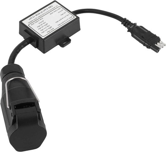 Adattatore 4 poli americano a 13 poli EU per connettore di alloggiamento portatile - Circuito di illuminazione dell'accompagnamento conversione.