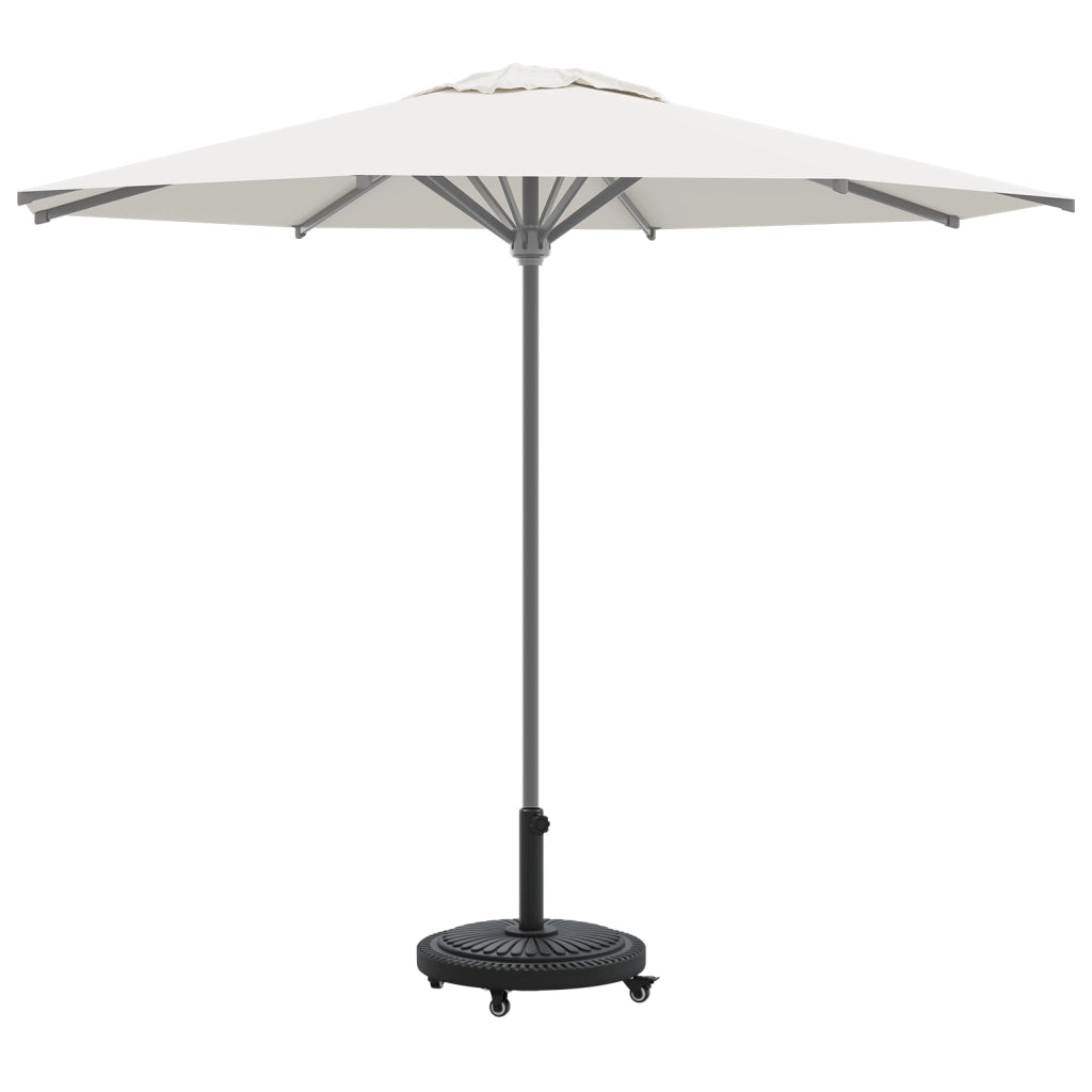 Base per Parasol  con Ruote per Poli Ã˜38-48 mm 13 kg Rotonda