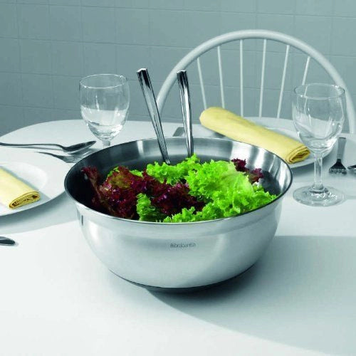 Brabantia 363863 Profile Ciotola da Cucina 3 l con Base Antiscivolo in Silicone Scala di Misurazione Interna Acciaio Inox Satinato colore Nero