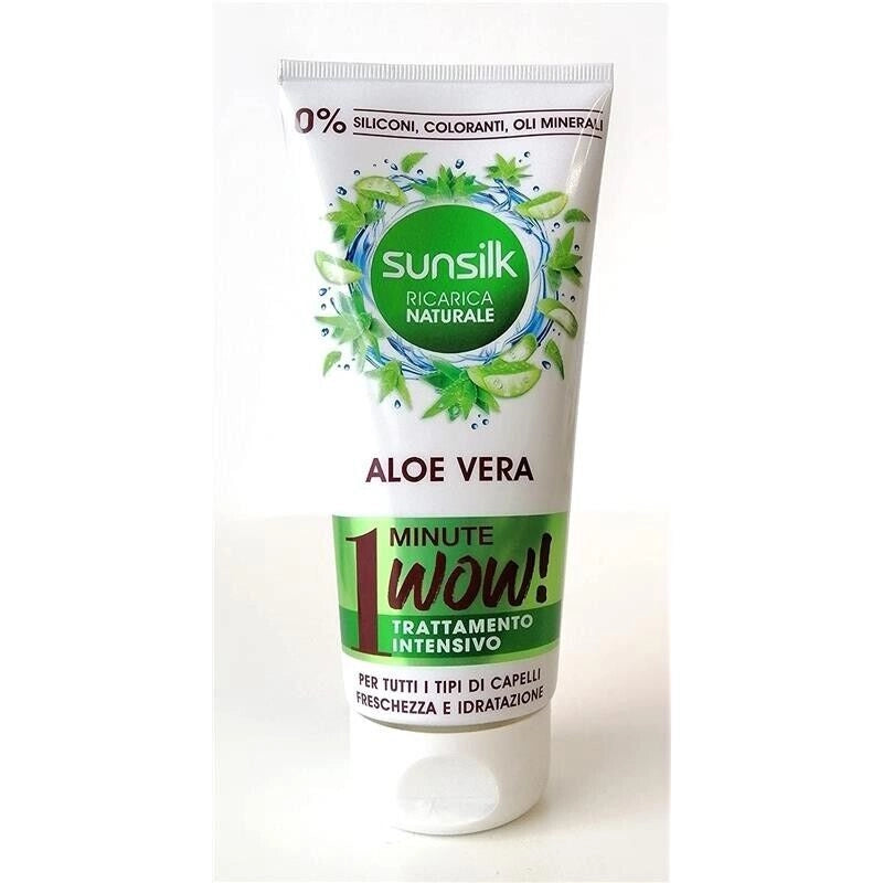 SUNSILK 1 MINUTE WOW MASCHERA PER CAPELLI ALL'ALOE VERA 180 ML