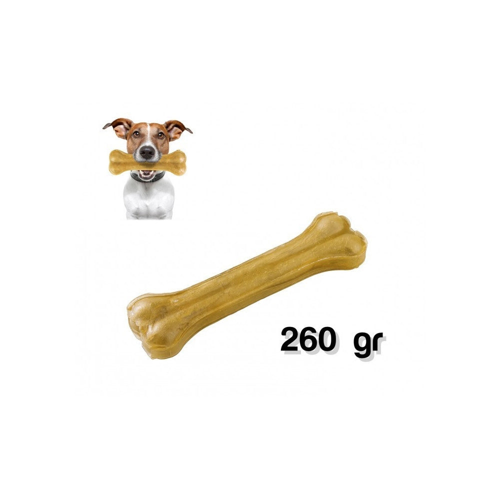 Trade Shop - Delizioso Snack 260 Gr Per Cani A Forma Di Osso Antistress Per Animali -