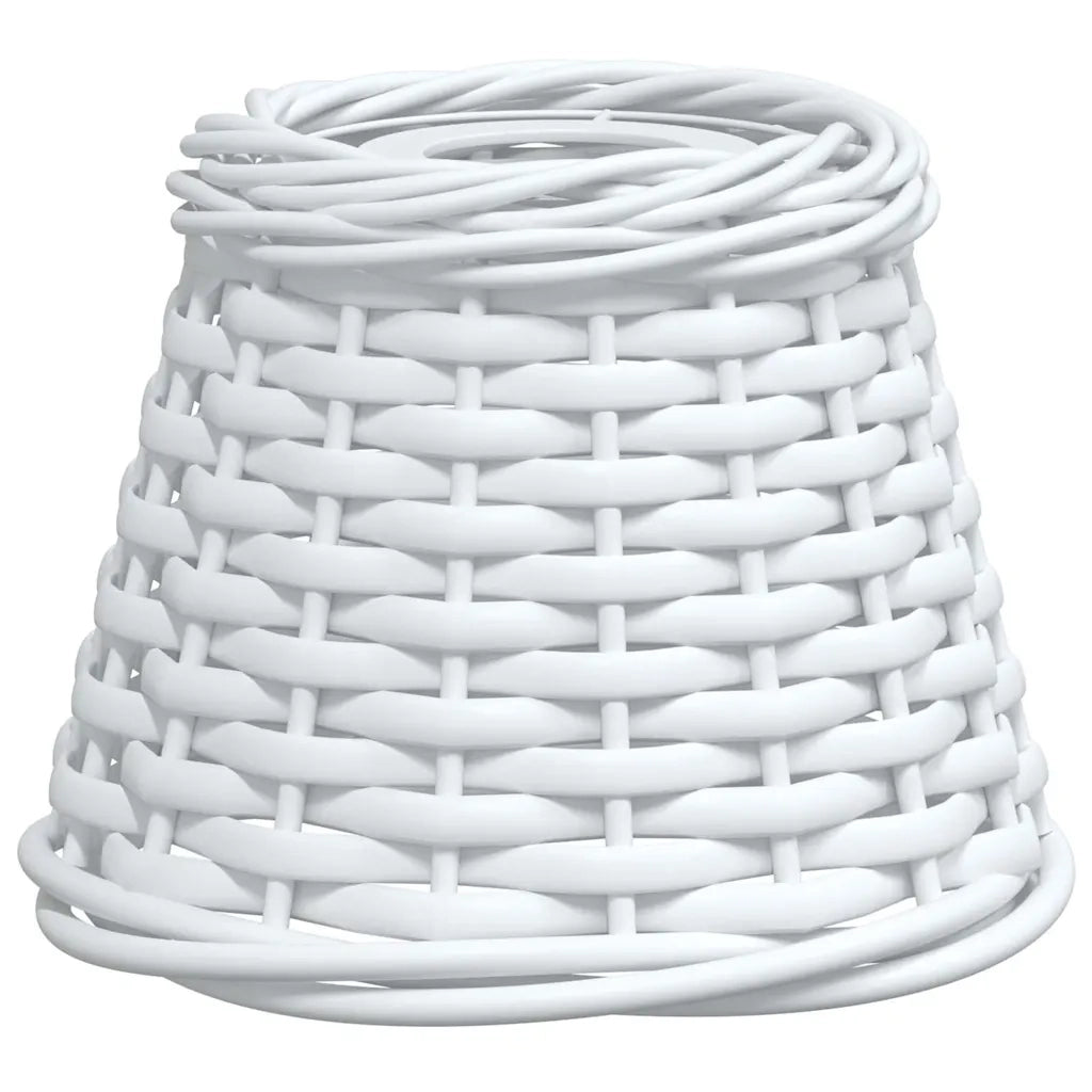Paralume da Soffitto Bianco ?15x12 cm in Vimini CFW1773372