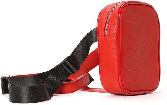 Zak da bagno impermeabile per uomo e donna - Borsa tattica per motocicletta - Ideale per campeggio e escursione - Rosso - Dimensioni 18,5 x 12,5 x 4,5 cm