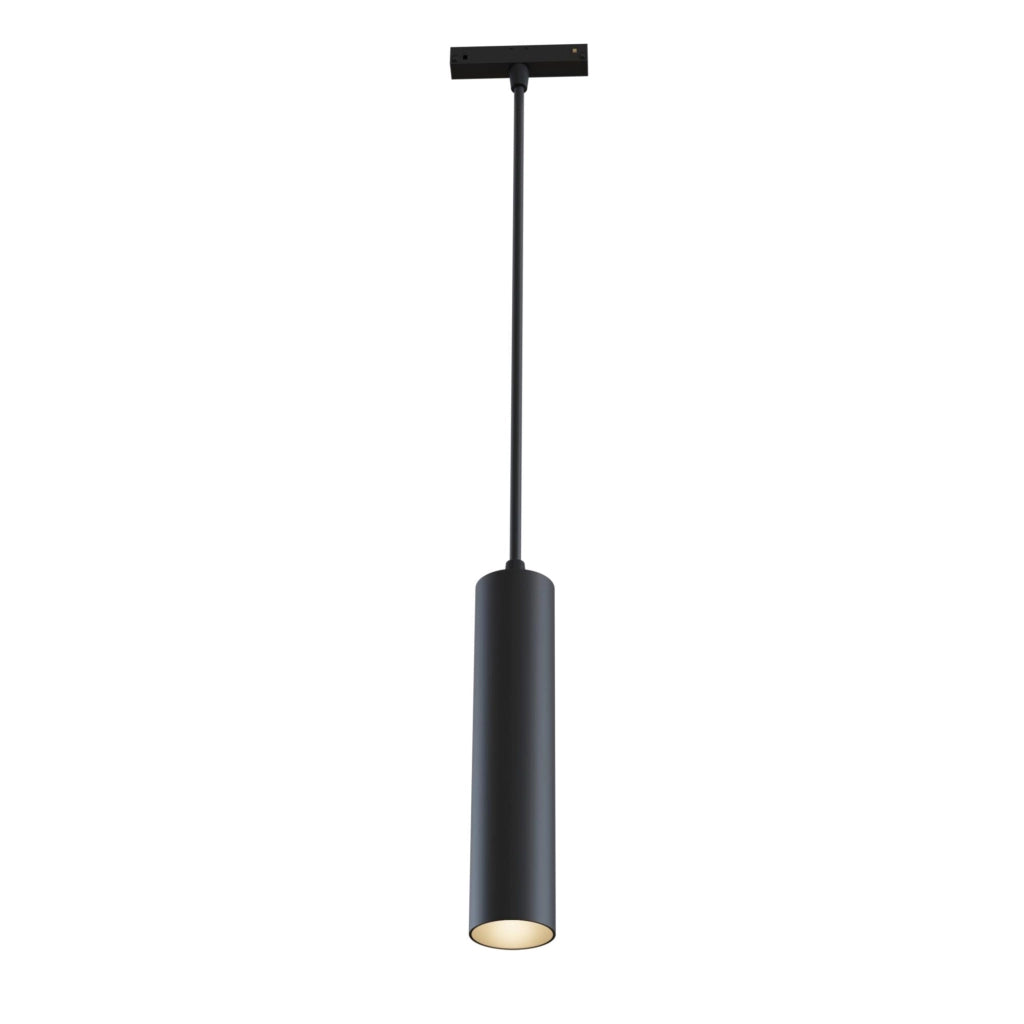 Lampada a LED per Sistema Illuminazione Binario 12W 3000K in Alluminio Points  Nero