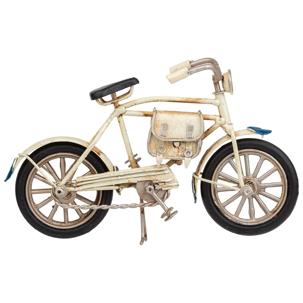 Bicicletta in metallo marrone 16x5x9h