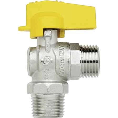RUBINETTO A SQUADRA PER GAS M.M. 1/2 - TIEMME
