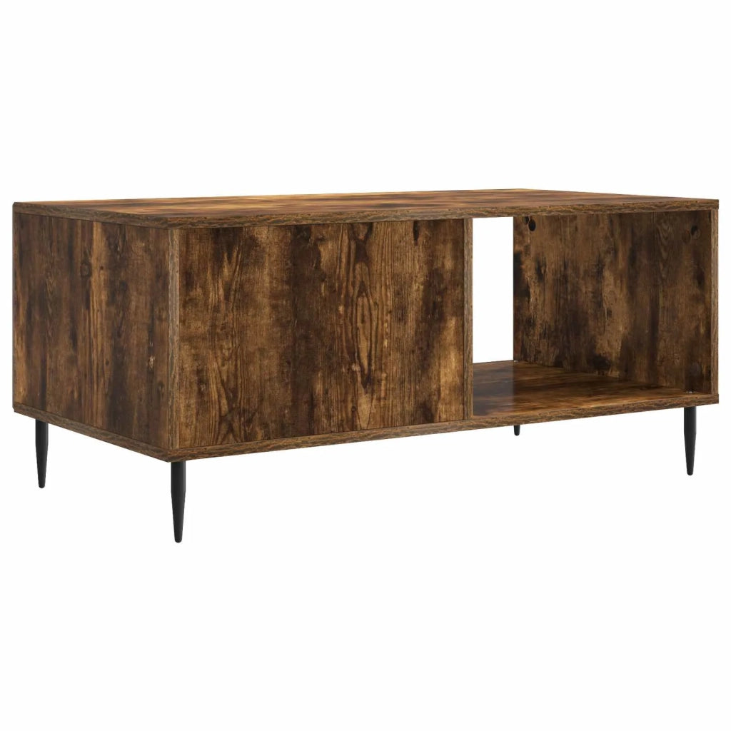 Tavolino da salotto Rovere Fumo 90 x 50 x 40 cm