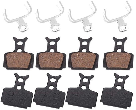 Blocco Frizione Modulante Silenzioso - 4 Pari - Adatto per Formula R1/R1R/RO/RX - Pads di Frizione - 2,8 x 3,5 cm - Garanzia del Prodotto - Dischi di Frizione Bloccanti