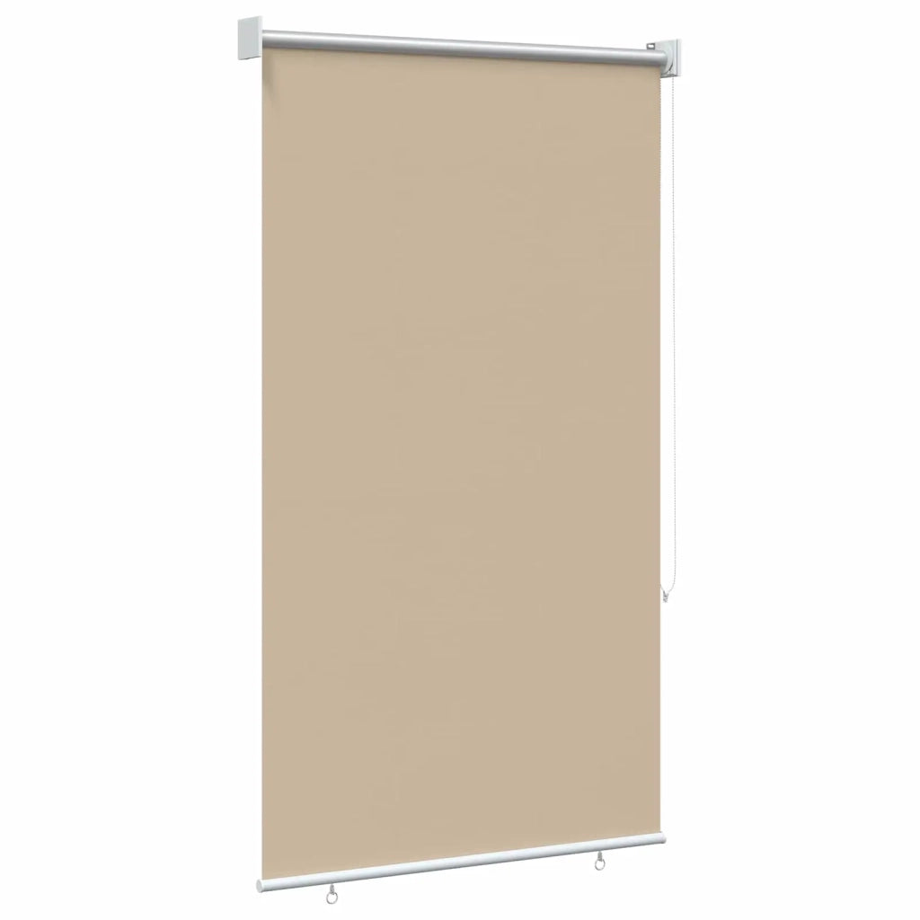 Voletta a rullo con protezione UV Beige 100 x 140 cm Poliestere