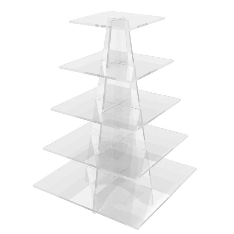 Alzatina in plexiglass 5 Ripiani