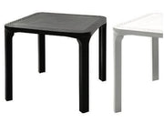 TAVOLI TAVOLO IN RESINA RATTAN OLE' CM.80X80XH72 ARREDO GIARDINO