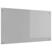 Schienale da cucina Grigio chiaro 90 x 50 cm vetro temperato 42001233