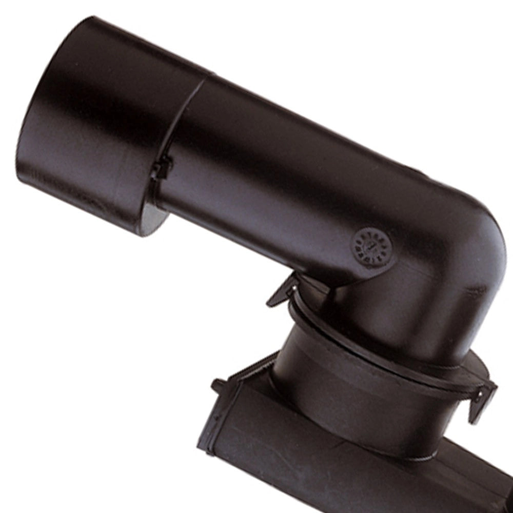 Sifone in plastica regolabile con dado ottone 1 1/4, 1 1/2 per colonna, con scarico ad innesto d 40 e d50