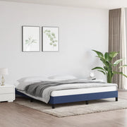 Giroletto senza Materasso Blu 160x200 cm in Tessuto 346734