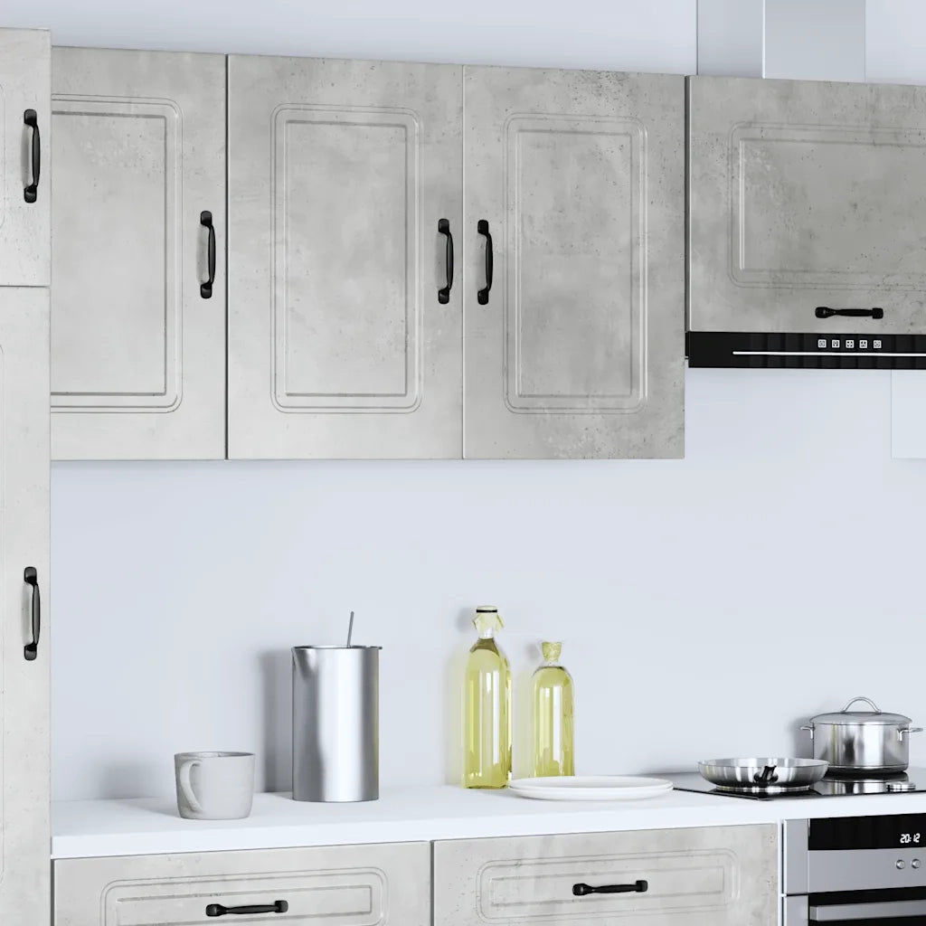 Pensile da Cucina Kalmar Grigio Cemento in Legno Multistrato 853591