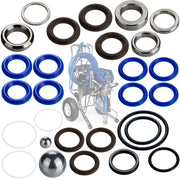 Set di Riparazione Pompa a Pistone compatibile con Graco Mark VII/V/10000/1595/5900/1095 – Alta Qualità, Durata