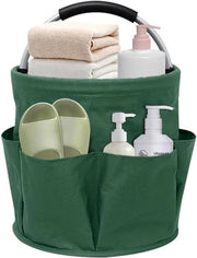 Organizzatore pieghevole con maniglia e 6 compartimenti di stoccaggio per giardino interno bagno auto