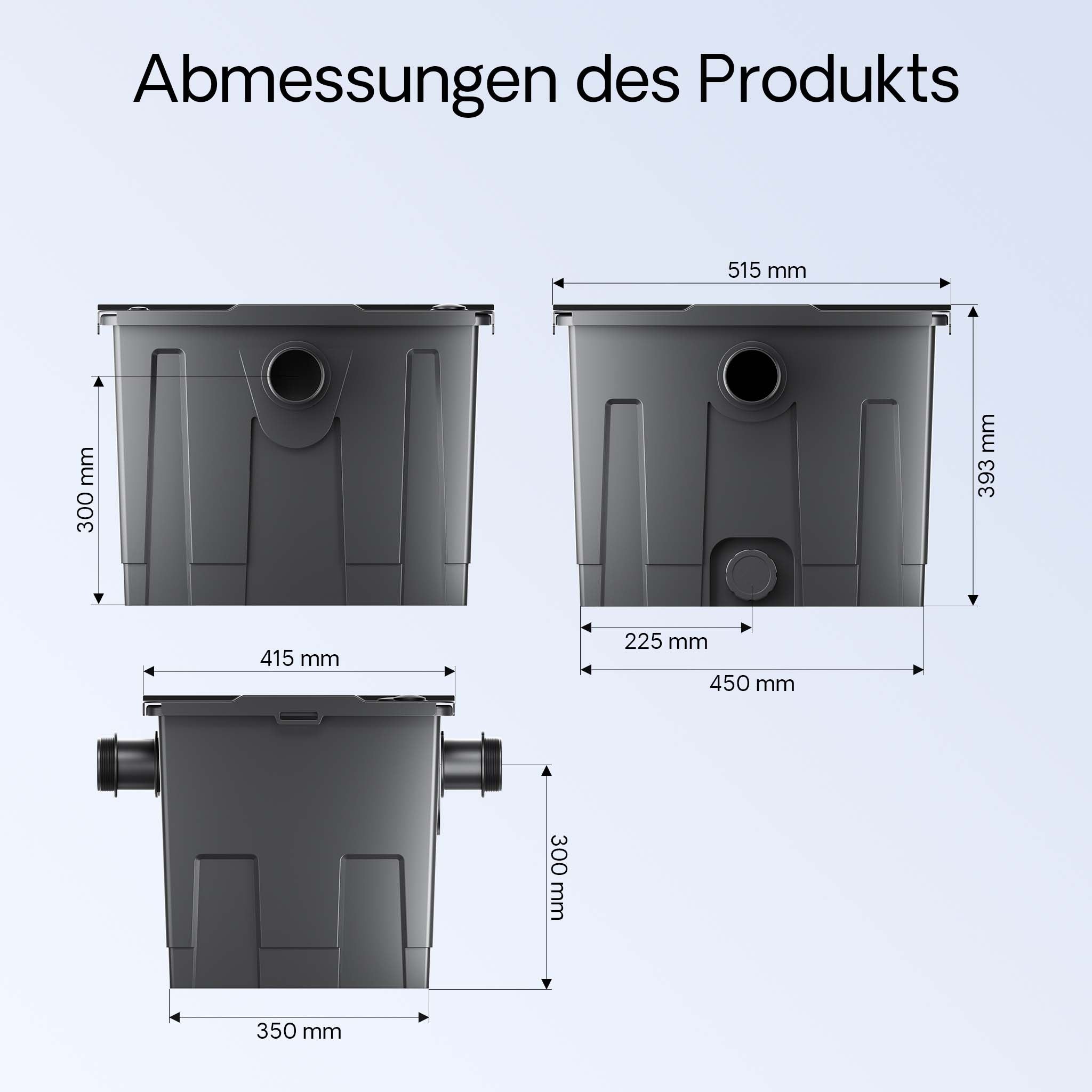 Set di upgrade 2 per filtro bio a flusso continuo CBF-350C per aumento di volume a 90.000 l